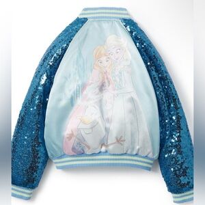 NWT Disney Frozen Varsity Jacket